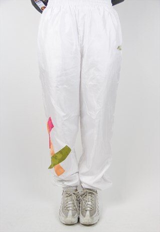 VINTAGE WHITE SHELL PANTS