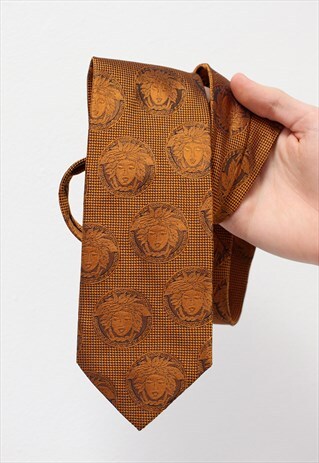 VINTAGE GIANNI VERSACE MEDUSA TIE