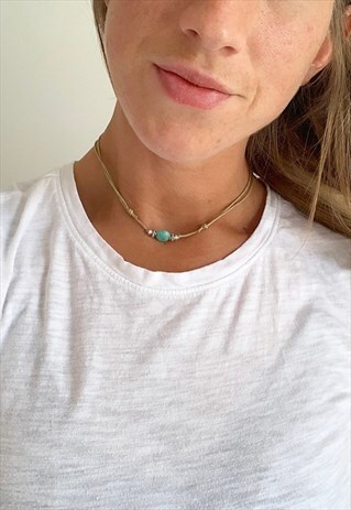 ORLA - TURQUOISE CHOKER