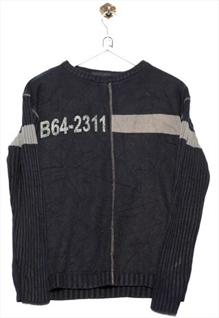 SARGENT SWEATER B64-2311 PRINT BLUE
