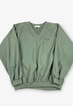 Vintage izod golf windbreaker jacket sage green xl BV16732