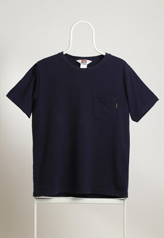 VINTAGE BEN DAVIS CREWNECK T-SHIRT NAVY