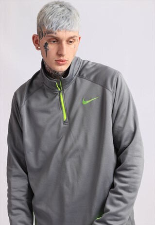 VINTAGE NIKE 1/4 ZIP TRACK JACKET