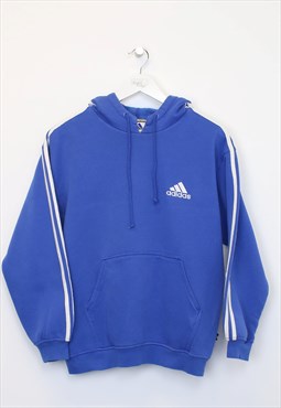 Vintage Adidas hoodie in blue. Best fits S