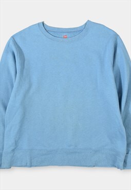 Vintage Hanes Sweatshirt Pullover Blue