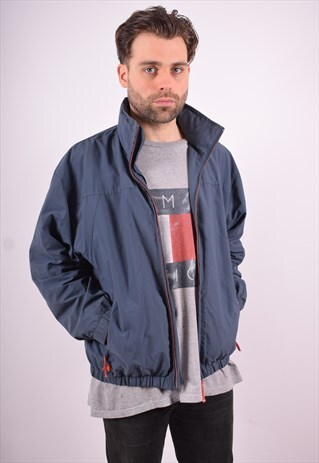 KAPPA MENS VINTAGE JACKET LARGE BLUE 90'S