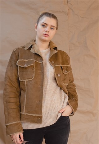 VINTAGE 70S BOHO SUEDE JACKET