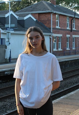 RETRO WHITE FILA T SHIRT