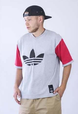 '97 VINTAGE MENS ADIDAS 25'ANI LIMITED EDIT BIG LOGO T-SHIRT