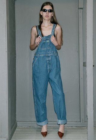 VINTAGE DENIM DUNGAREES / UNISEX