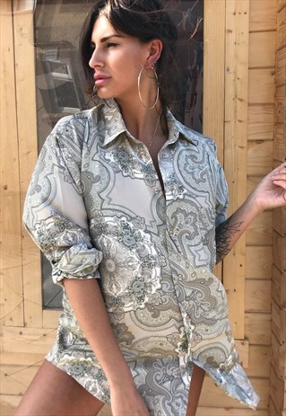 OVERSIZED RETRO 90S 80S VINTAGE UNISEX FESTIVAL SHIRT