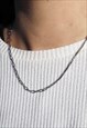 Tennis Zirconia Silver Necklace