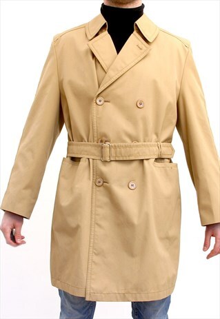 asos trench coat mens