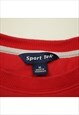 VINTAGE ELSMORE SWIM SHOP RED SPELLOUT SWEATSHIRT WOMENS