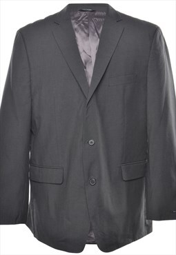 Vintage Dark Grey Classic Blazer - XL