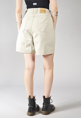 VINTAGE LEE CHINO SHORTS CREAM