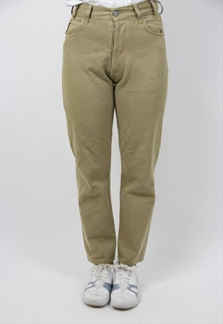 VINTAGE GEORGIO ARMANI BEIGE JEANS