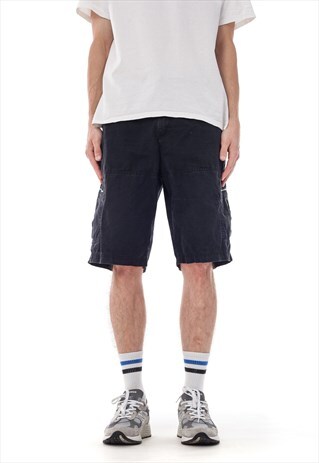VINTAGE NIKE CARGO SHORTS BLACK