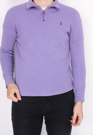 ralph lauren purple jumper