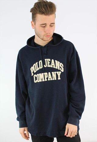 RALPH LAUREN POLO JEANS SPELLOUT HOODIE