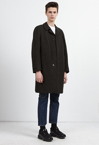 VINTAGE GREEN CAR COAT