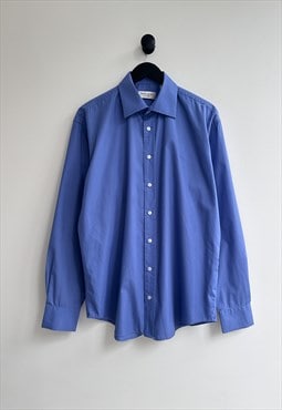 Yves Saint Laurent YSL Blue Shirt