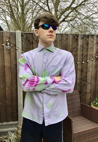 Y2K PAUL SMITH TIEDYE CASUAL SHIRT