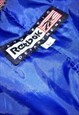 VINTAGE BLUE REEBOK LARGE 90S COAT W HIDDEN HOOD 