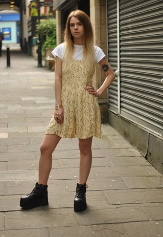 VINTAGE 90'S FLORAL PLAYSUIT