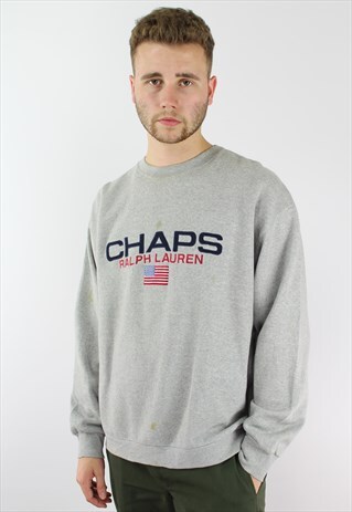 RALPH LAUREN CHAPS LOGO SWEATSHIRT