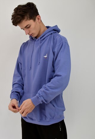 G&G UNISEX VIOLET GOOSE HOOD