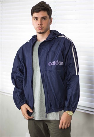 VINTAGE ADIDAS JACKET LOGO 90S L 10.1