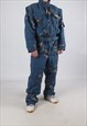 VINTAGE BODY CLUB FULL SKI SUIT SNOW SPORTS L 42" 44" (J92N)