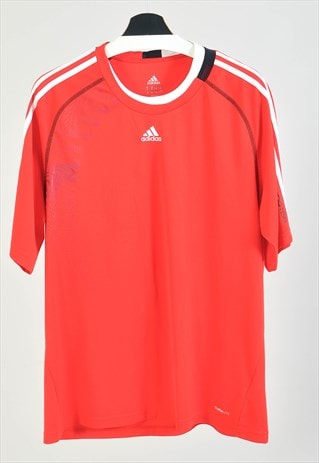 VINTAGE 00S ADIDAS JERSEY IN RED