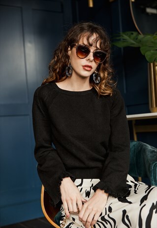 SUPERSIZE CAT EYE SUNGLASSES TORTOISE SHELL
