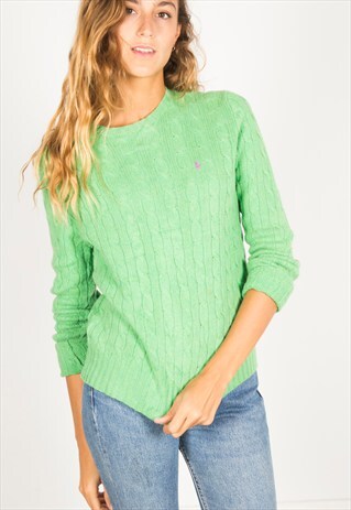 VINTAGE 80S POLO RALPH LAUREN JUMPER / R4214C501