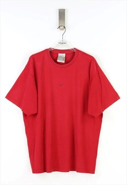 Nike 00's T-shirt in Red - L