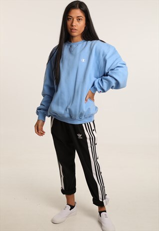 VINTAGE CHAMPION EMBROIDERED LOGO SWEATSHIRT