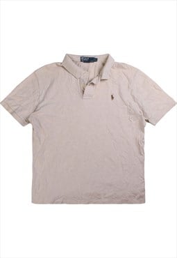 Vintage 90's Polo Ralph Lauren Polo Shirt Plain Short