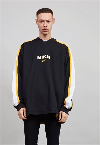 VINTAGE SUPER OVERSIZED NIKE MESH SWEATER
