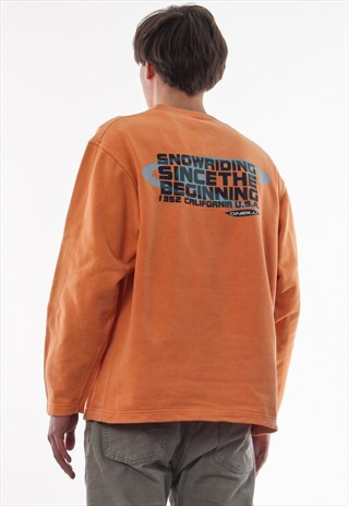 VINTAGE O'NEILL CREW NECK 90S ORANGE