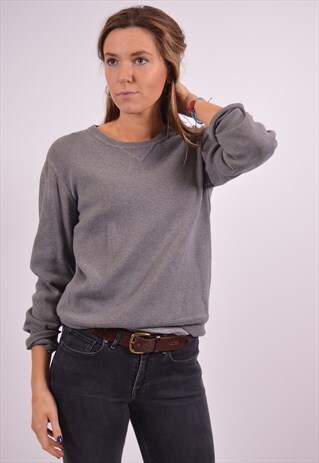 VINTAGE POLO RALPH LAUREN SWEATSHIRT JUMPER GREY