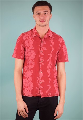 VINTAGE 90'S HAWAIIAN PRINT SHIRT