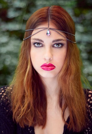 MYSTIC HEADCHAIN, HEADCHAIN, SILVER HEADCHAIN, FESTIVAL