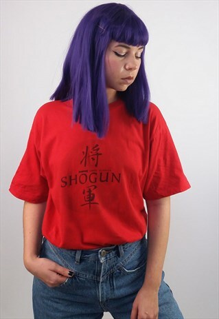 VINTAGE 90'S 'WORLD OF VIDEO' SHOGUN UNISEX T-SHIRT