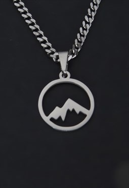 CRW Silver Mountain Necklace 