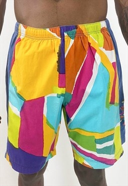 Vintage 90s swimwear multicolour shorts 