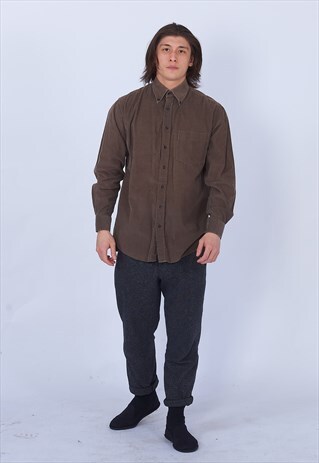 VINTAGE ABERCROMBIE & FITCH 90'S CORDUROY SHIRT