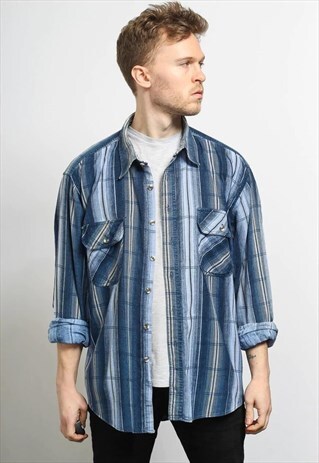 VINTAGE CORDUROY CORD SHIRT