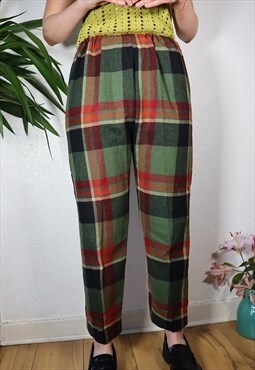 Scots Tartan Wool Trouser